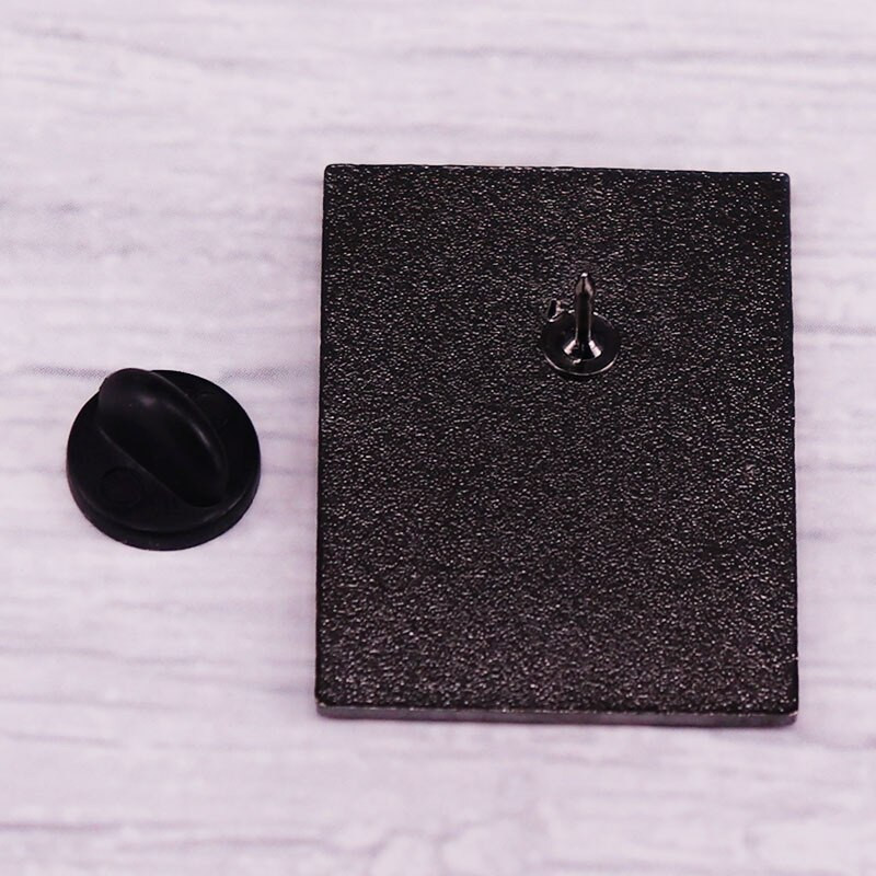 C1935 Tiek daug knygų, tiek mažai laiko Knygų mylėtojui Emalio smeigtukas Sagė mados kuprinės smeigtukai Dekoras Literatūrinis entuziastas Dovana