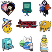 AD801 Patchfan Anime Metalna emajlirana igla Ovratnik Smiješna značka Broš na reveru Košulja Nakit Poklon za djecu