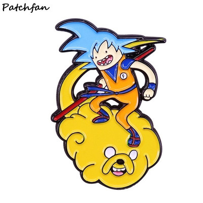 AD801 Patchfan Anime Metalna emajlirana igla Ovratnik Smiješna značka Broš na reveru Košulja Nakit Poklon za djecu