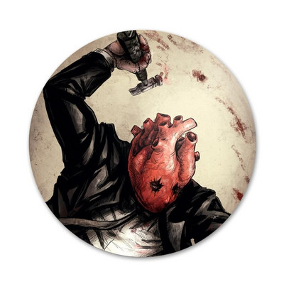 Dorohedoro Anime märk prossnõel Aksessuaarid riietele Seljakoti kaunistus kingitus