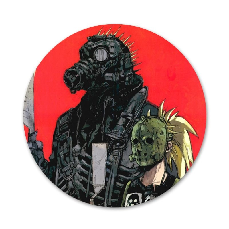 Dorohedoro Anime märk prossnõel Aksessuaarid riietele Seljakoti kaunistus kingitus