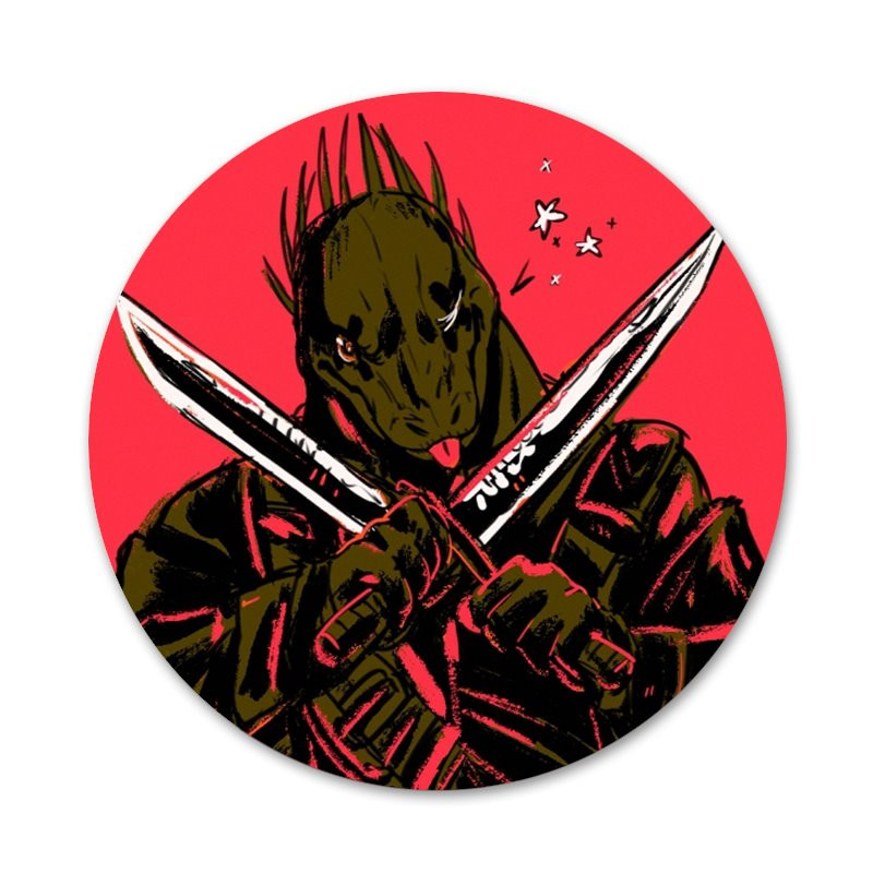 Dorohedoro Anime märk prossnõel Aksessuaarid riietele Seljakoti kaunistus kingitus