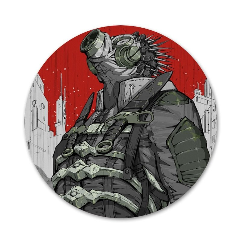 Dorohedoro Anime märk prossnõel Aksessuaarid riietele Seljakoti kaunistus kingitus
