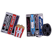 C1611 Õudusfilmi emailnõelad riiete jaoks Märgid seljakotil Reväärinõelad Kaunistus Kingitused Ehted Halloweeni aksessuaarid