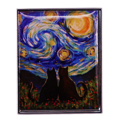 C3529 Classic Famous Poster Art Καρφίτσες από σμάλτο Καρφίτσες για ρούχα Καρφίτσες για ρεβέρ για σακίδια πλάτης Σήματα κοσμήματα Αξεσουάρ Δώρα