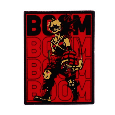 C2170 My Hero Academia Badges με καρφίτσες για πέτο κοσμήματα Anime Καρφίτσα με καρφίτσα από σμάλτο για ρούχα Αξεσουάρ σακιδίων πλάτης Manga