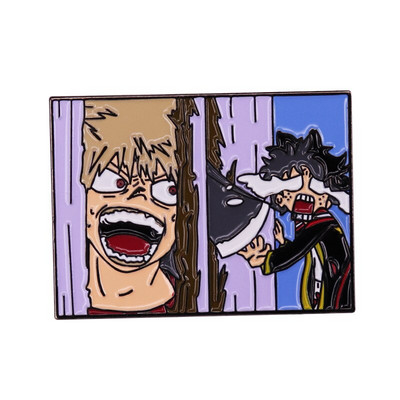 C2170 My Hero Academia Badges με καρφίτσες για πέτο κοσμήματα Anime Καρφίτσα με καρφίτσα από σμάλτο για ρούχα Αξεσουάρ σακιδίων πλάτης Manga
