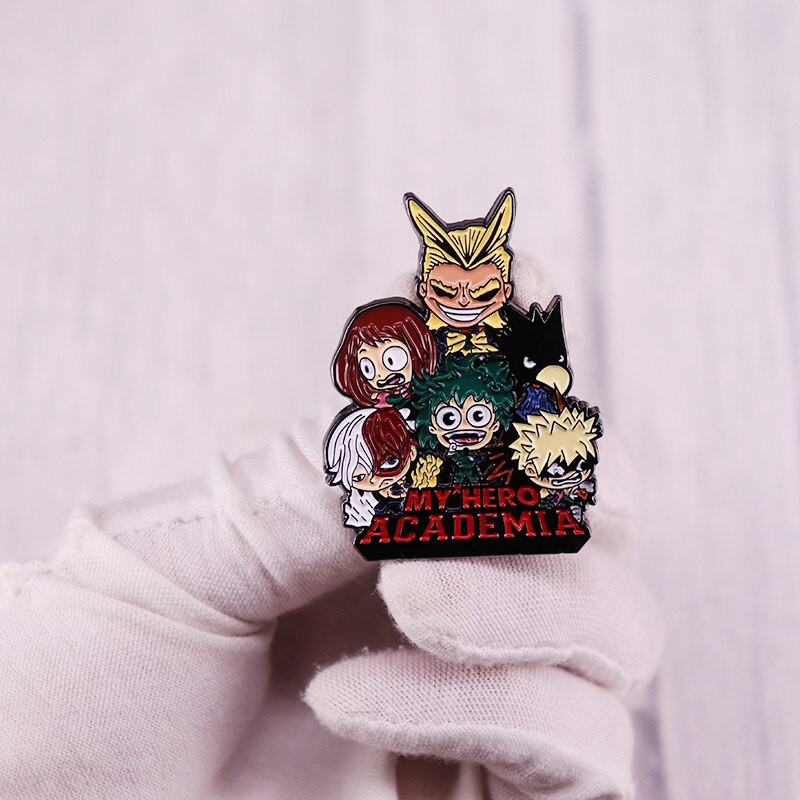 C2170 My Hero Academia Badges με καρφίτσες για πέτο κοσμήματα Anime Καρφίτσα με καρφίτσα από σμάλτο για ρούχα Αξεσουάρ σακιδίων πλάτης Manga