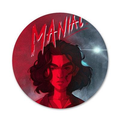 58 mm Conan Grey značka broš igla dodaci za odjeću ruksak ukras dar