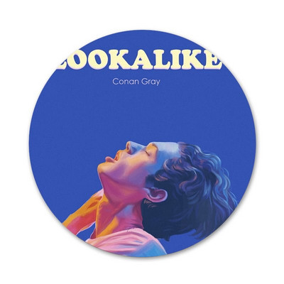 58 mm Conan Grey značka broš igla dodaci za odjeću ruksak ukras dar