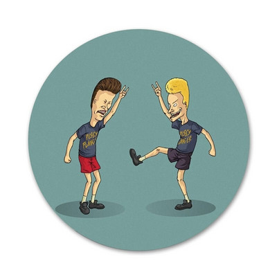 καρτούν Beavis And Butthead Icons Καρφίτσες Διακοσμητικό σήμα Καρφίτσες Μεταλλικές κονκάρδες για διακόσμηση σακιδίου