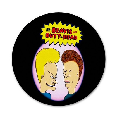 καρτούν Beavis And Butthead Icons Καρφίτσες Διακοσμητικό σήμα Καρφίτσες Μεταλλικές κονκάρδες για διακόσμηση σακιδίου