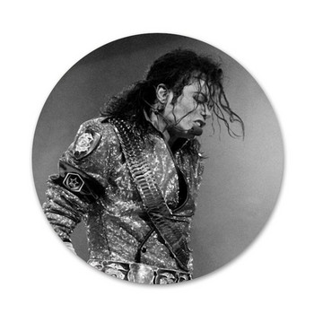 58 мм Майкъл Джексън Танцова значка Брошка Игли Аксесоари за дрехи Декорация на раница Подарък