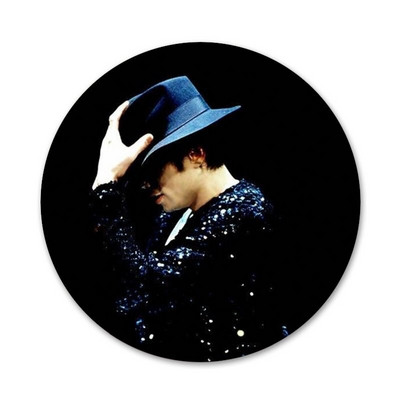 58mm Michael Jackson Dance Badge Καρφίτσα Αξεσουάρ καρφίτσας για Ρούχα Δώρο Δώρο για το σακίδιο πλάτης