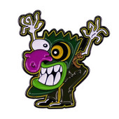 C2186 Multifilmi ehted Armsad COURAGE koerad Metallist emailnõelad ja prossid Mood rinnanõelad märk Naljakad kingitused