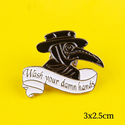 Doktor kuge Igle od legure cinka Kljun Lice Broševi Značke za jaknu Igle za torbu Nakit Poklon značke za prijatelje