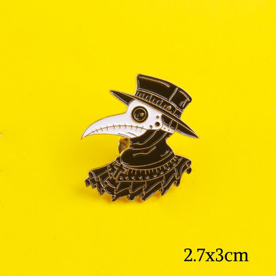 Doktor kuge Igle od legure cinka Kljun Lice Broševi Značke za jaknu Igle za torbu Nakit Poklon značke za prijatelje