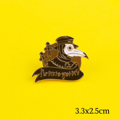 Doktor kuge Igle od legure cinka Kljun Lice Broševi Značke za jaknu Igle za torbu Nakit Poklon značke za prijatelje