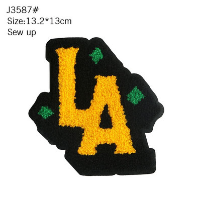 Slatko cool Šivanje Peglanje Mješavina boja Ručnik Pismo Medvjed Zvjezdana oznaka DIY Bedž Dekoracija Dječja ležerna majica Hlače Ruksak