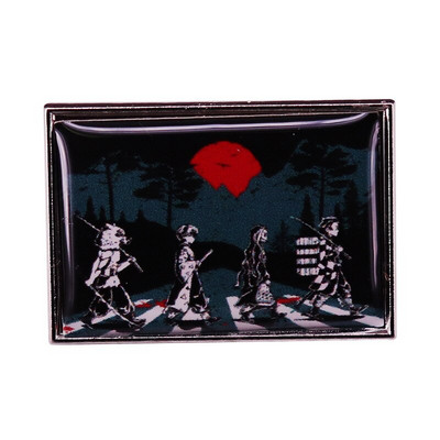 C2559 Japanski anime Demon Slayer Manga Emajl Igla za rever Igle za značke Ukrasi za ruksak Nakit Dodaci Pokloni za prijatelje