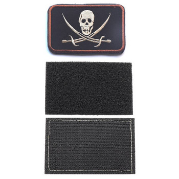 Embroidery Pirate Embroidery Patch 3D Sticker Special Action Armband Seal Rogers Badge Дрехи Раница Дънки Декоративно лого