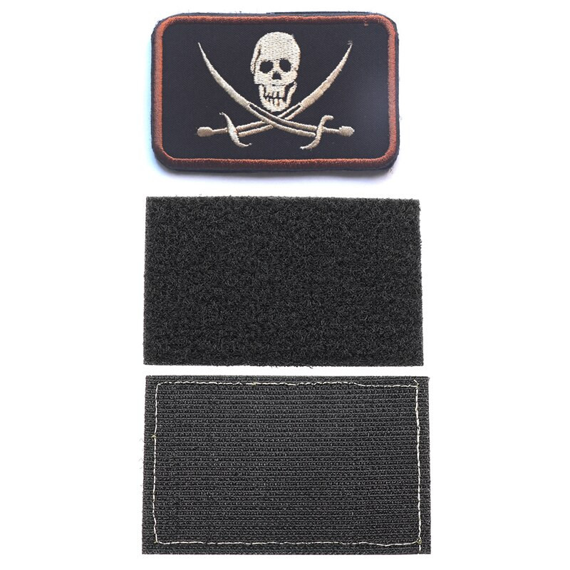 Tikandid Piraat Tikandid Plaaster 3D Kleebis Eriline tegevus Käepael Tihend Rogersi märk Riietus Seljakott Teksad Dekoratiivne logo