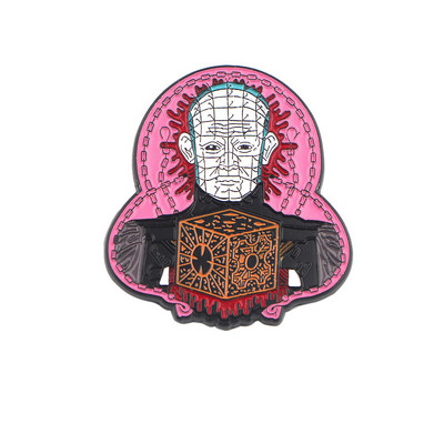 Homegaga Horror Ghost Cartoon Broš Rever Ovratnik Igla Ruksak Šešir Odjeća Značke Modni Nakit D2741