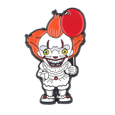 Homegaga Horror Ghost Cartoon Broš Rever Ovratnik Igla Ruksak Šešir Odjeća Značke Modni Nakit D2741