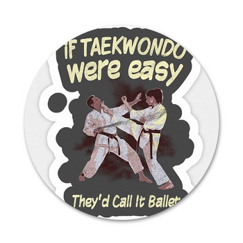 Kungfu Taekwondo Икони Щифтове Декорация на значки Брошки Метални значки за дрехи Декорация на раница