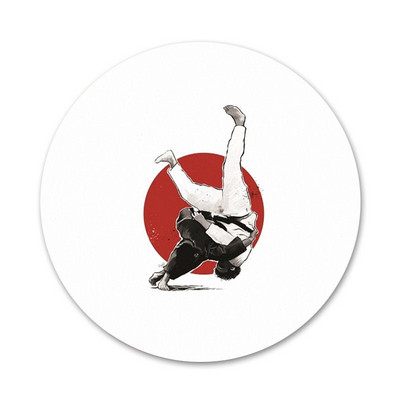 Kungfu Taekwondo piktogramos Smeigtukai Ženkliuko dekoravimas Sagės Metaliniai ženkleliai drabužiams Kuprinės puošimas