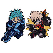 C3036 Japonské odznaky My Hero Academia s anime smaltovaným brošňovým náramkom, odznaky na batoh, šperky, doplnky