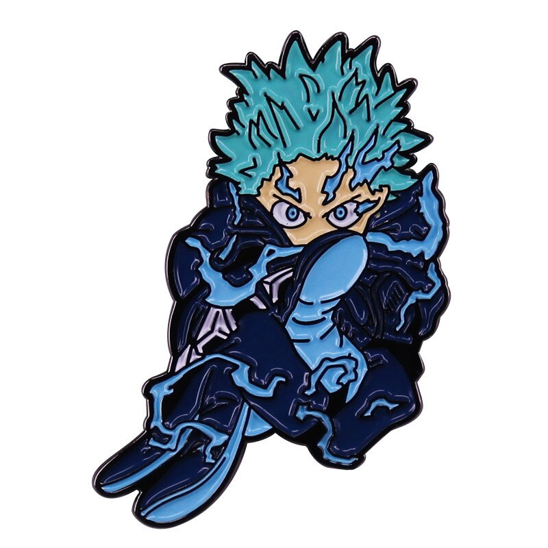 C3036 Japonské odznaky My Hero Academia s anime smaltovaným brošňovým náramkom, odznaky na batoh, šperky, doplnky