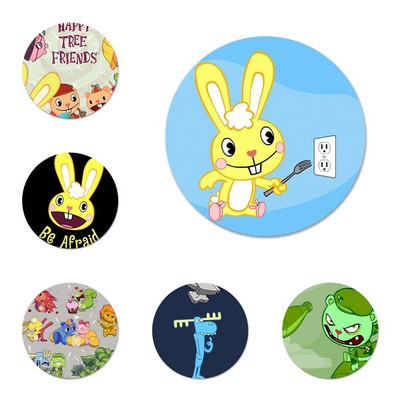 Happy Tree Friends Badge Καρφίτσα Αξεσουάρ καρφίτσας για Ρούχα Δώρο Διακόσμηση σακιδίου πλάτης