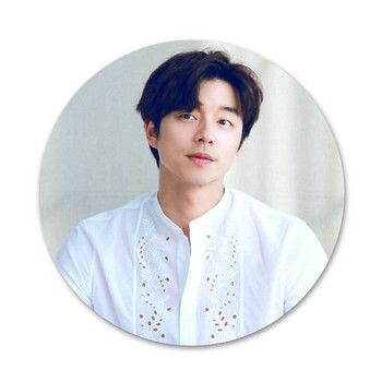 Gong Yoo Прекрасна значка Брошка Аксесоари за игла за дрехи Декорация на раница Подарък