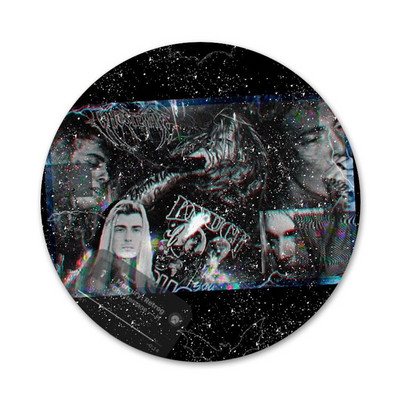 Retrogradni Merkur Ghostemane Bedž Broš Igla Dodaci za odjeću Ruksak Dekoracija poklon