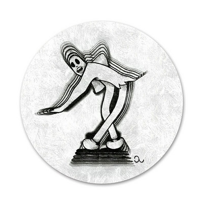 Retrogradni Merkur Ghostemane Bedž Broš Igla Dodaci za odjeću Ruksak Dekoracija poklon