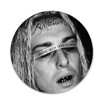 Retrogradni Merkur Ghostemane Bedž Broš Igla Dodaci za odjeću Ruksak Dekoracija poklon