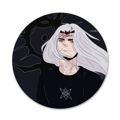 Retrogradni Merkur Ghostemane Bedž Broš Igla Dodaci za odjeću Ruksak Dekoracija poklon