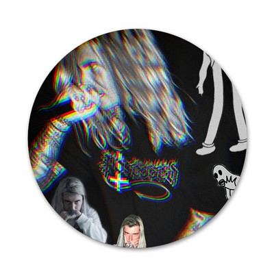 Retrogradni Merkur Ghostemane Bedž Broš Igla Dodaci za odjeću Ruksak Dekoracija poklon