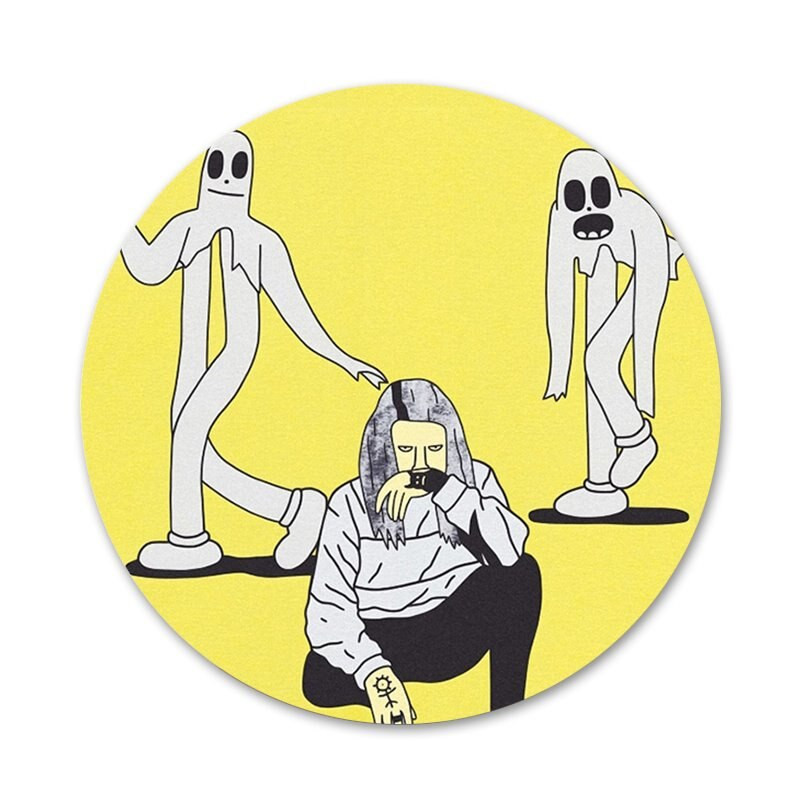 Retrogradni Merkur Ghostemane Bedž Broš Igla Dodaci za odjeću Ruksak Dekoracija poklon