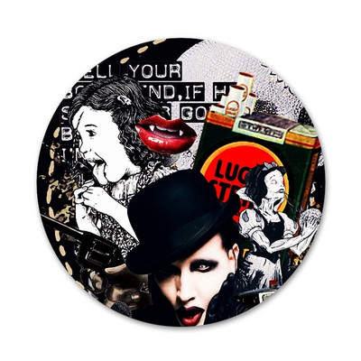 Marilyn Manson značka broš igla dodaci za odjeću ruksak ukras dar