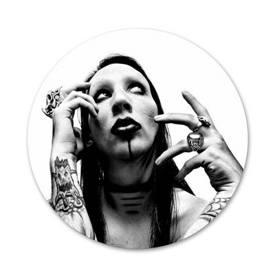 Marilyn Manson značka broš igla dodaci za odjeću ruksak ukras dar