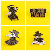 Καρφίτσα δώρου για κοσμήματα με καρφίτσα πανκ καρφίτσα για ρούχα Doctor Schnabel εικονίδιο στο σακίδιο πλάτης Σετ Snake Dungeon Master σμάλτο κοσμήματα καρφίτσα