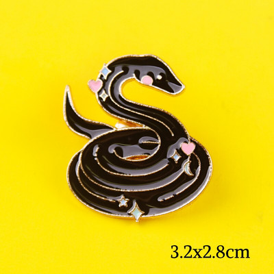 Καρφίτσα δώρου για κοσμήματα με καρφίτσα πανκ καρφίτσα για ρούχα Doctor Schnabel εικονίδιο στο σακίδιο πλάτης Σετ Snake Dungeon Master σμάλτο κοσμήματα καρφίτσα