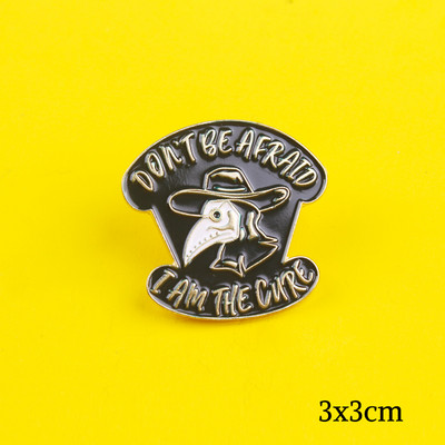 Καρφίτσα δώρου για κοσμήματα με καρφίτσα πανκ καρφίτσα για ρούχα Doctor Schnabel εικονίδιο στο σακίδιο πλάτης Σετ Snake Dungeon Master σμάλτο κοσμήματα καρφίτσα