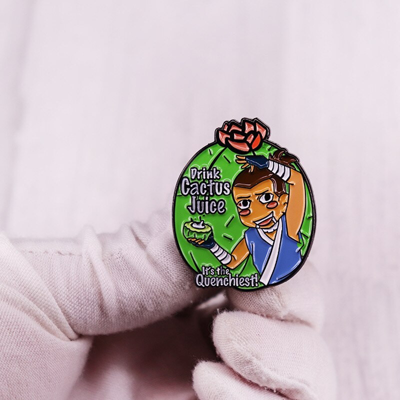 C2756 Avataras Magic Story Animacinis animacinis filmas Juokingi metaliniai emaliuoti smeigtukai ir sagės atvartui kuprinė krepšiai ženklelio apykaklės papuošalai