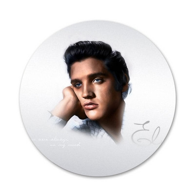 Elvis Presley Ikone Igle Dekoracija znački Broševi Metalne značke za odjeću Dekoracija ruksaka 58 mm