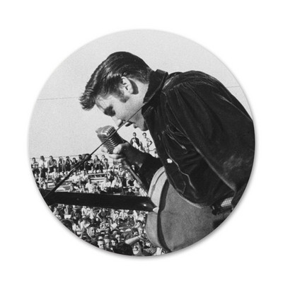 Elvis Presley Ikone Igle Dekoracija znački Broševi Metalne značke za odjeću Dekoracija ruksaka 58 mm