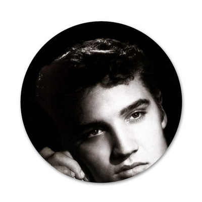 Elvis Presley Ikone Igle Dekoracija znački Broševi Metalne značke za odjeću Dekoracija ruksaka 58 mm