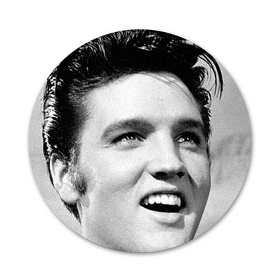 Elvis Presley Ikone Igle Dekoracija znački Broševi Metalne značke za odjeću Dekoracija ruksaka 58 mm